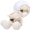 TYTOGE 6PCS Wool Laundry Balls Reusable Fabric Softener Wool Dryer for Speeding Up Dry Time view 1