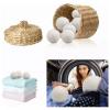 TYTOGE 6PCS Wool Laundry Balls Reusable Fabric Softener Wool Dryer for Speeding Up Dry Time view 2