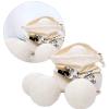 TYTOGE 6PCS Wool Laundry Balls Reusable Fabric Softener Wool Dryer for Speeding Up Dry Time view 3