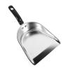 OSOLADY Handheld Metal Dustpan with Comfortable Grip Small Portable Dust Pan for Indoor and Outdoor Use and Design for Easy Cleaning view 1