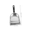 OSOLADY Handheld Metal Dustpan with Comfortable Grip Small Portable Dust Pan for Indoor and Outdoor Use and Design for Easy Cleaning view 2