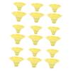 SOESFOUFU 20pcs Snow Cone Cups Bowl Colorful Disposable Ice Smoothie Holders for Party view 1
