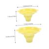 SOESFOUFU 20pcs Snow Cone Cups Bowl Colorful Disposable Ice Smoothie Holders for Party view 2