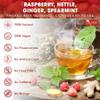 TOG999 Red Raspberry Leaf Tea Bags, Spearmint, Nettle & Ginger, 40 Count view 3
