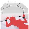 Sex Tie Downs Straps Under Mattress for Adult Play King Bed Restraint Kit for Couples Queen Size Bed Ankles and Wrist Restraints Spreader Bar Blindfold and Hand Ties Sex Handcuff for Bedroom Sweater view 2