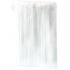100 Pcs Clear Drinking Straws Plastic Long Flexible Straws Soda Straws Party Cocktail Straws Smoothies Straws Individually Wrapped Straws view 1