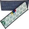 ABENA Scrubbing Mop Head Replacement | Pack of 5 Grey Microfiber Flat Mop Heads | 40cm Long, Velcro Fixing, Suitable for Hard Floors view 1