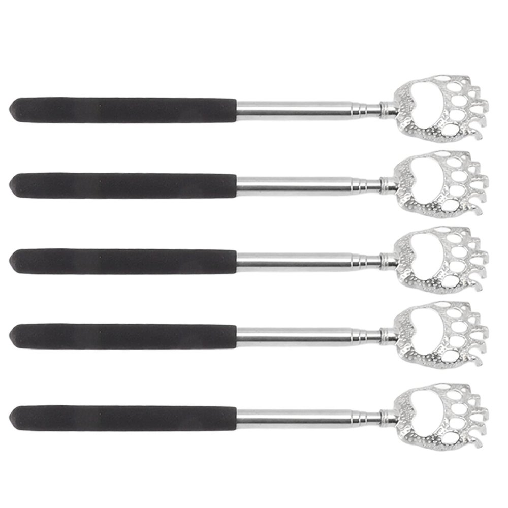 ANGGREK Back Scratcher, 5-Piece Scratch Massager Stretchable for Legs