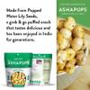 AshaPops Vegan Cheese Flavored Popped Water Lily Seeds, 1 oz (Pack of 6) - Gluten-Free, Vegan, Paleo, Nut-Free, Corn-Free, Soy-Free, Non-GMO, Delicious Plant-Based Crunchy Snack view 4