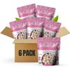 AshaPops Himalayan Pink Salt Flavored Popped Water Lily Seeds, 1 oz (Pack of 6) - Gluten-Free, Vegan, Paleo, Nut-Free, Corn-Free, Soy-Free, Non-GMO, Delicious Plant-Based Crunchy Snack view 1