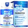 Probiotics for Men, Advanced 50+ Mens Probiotic, Comprehensive Gut & Energy Support with 850 Billion CFU, 1800mg Prebiotics Fiber  Tailored Wellness mens probiotics for gut health over 50, 90 Capsule view 1