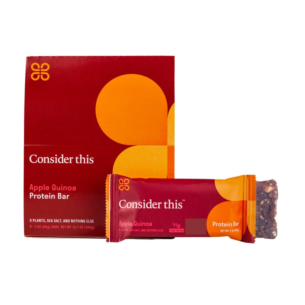 Consider This Low Histamine Protein Bars | Apple | 8 Count | Top 9 Free