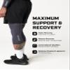 DFND Unisex Active Ax Compression Knee Sleeve (2 Pack) Black X-Large view 3