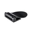 KONTONTY Bathroom Foot Rest for Shower Anti-Slip Aviation Aluminum Step Aid for Shaving Legs and Balancing Black Non-Slip Design for Bathroom and Tub Use view 1