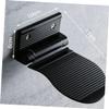 KONTONTY Bathroom Foot Rest for Shower Anti-Slip Aviation Aluminum Step Aid for Shaving Legs and Balancing Black Non-Slip Design for Bathroom and Tub Use view 2