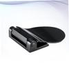 KONTONTY Bathroom Foot Rest for Shower Anti-Slip Aviation Aluminum Step Aid for Shaving Legs and Balancing Black Non-Slip Design for Bathroom and Tub Use view 3