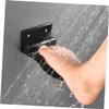 KONTONTY Bathroom Foot Rest for Shower Anti-Slip Aviation Aluminum Step Aid for Shaving Legs and Balancing Black Non-Slip Design for Bathroom and Tub Use view 4