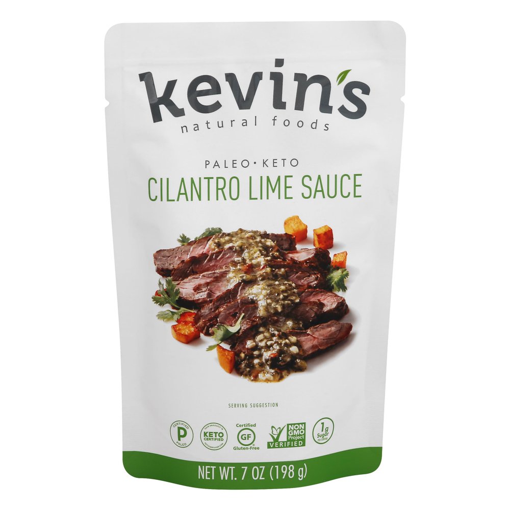 Kevin's Natural Foods Cilantro Lime Sauce 7 oz (Pack of 12)