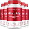 (5 Pack) Gluco Ally Capsules, Official Gluco Ally Advanced Formula, Gluco Ally Pills, Gluco Ally Maximum Health Formula and Wellness, Gluco Ally Support Pills Reviews, 150 Capsules for 5 Months view 1