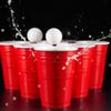 Red Party Cups  16 oz Disposable Plastic Cups  Sturdy & Durable for Events, BBQs, and Parties (768, 16 oz) view 3