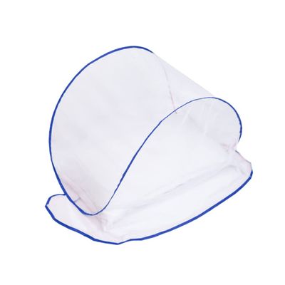 Alomejor Net with Fibreglass Rod Support, Odourless Polyester Mesh, Ultralight Up Net for Home, Camping, Travel (S)
