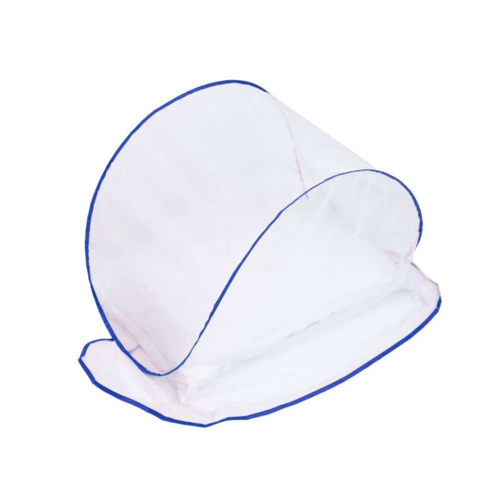 Alomejor Net with Fibreglass Rod Support, Odourless Polyester Mesh, Ultralight Up Net for Home, Camping, Travel (S)