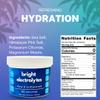 Bright Hydration Electrolyte Powder - Raw & Natural - No Added Flavors, Zero Sugar - Sea Salt, Himalayan Pink Salt, Magnesium & Potassium - Large 10.6 oz Jar view 3