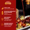 Country Bob's Wing Sauce Variety 4-Pack - Hot Honey Buffalo, Chili Lime, Roasted Pineapple & Black Pepper, Smoked Garlic & Brown Sugar, 18oz Each view 4
