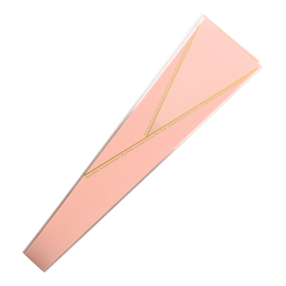 AUTSUPPL 50pcs Single Rose Wrap Sleeves Elegant Flower Packaging for Weddings Valentine Day Birthday Celebrations and Floral Arrangements