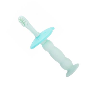 FOMIYES Silicone Toothbrush Soft Bristles Unique Handle Girl Training Brush for Gentle Oral Care Safe for Boy Girl Gums Design for Boys Girls