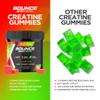 Bounce Pro Creatine Monohydrate Gummies for Men & Women, Low Calorie, 6G of Creatine per Serving, Vegan, Anti-Melting, Gluten-Free, Non-GMO, 2g of Creatine per Gummy (30ct, Cherry Lime) view 3