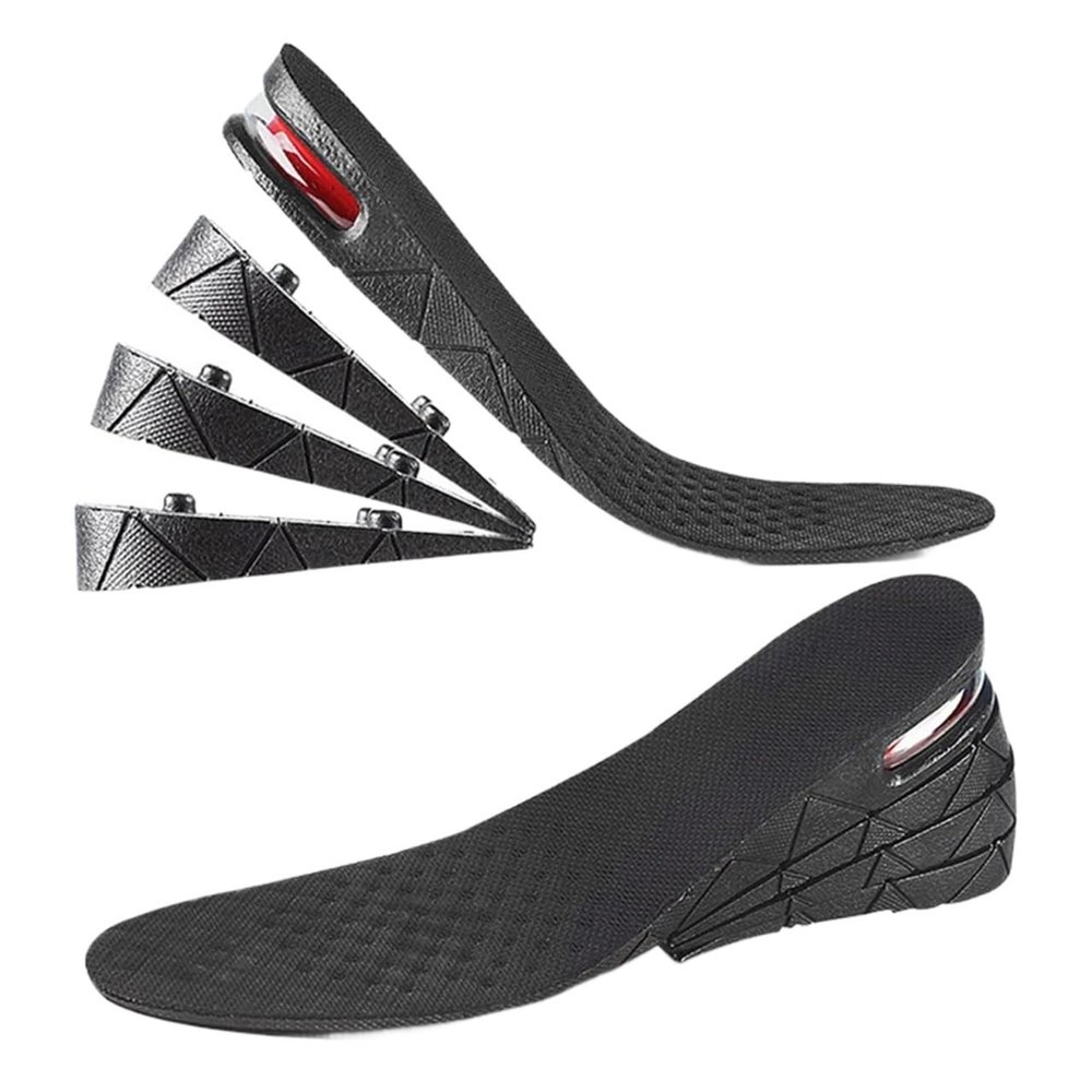 ZUIAI Invisible Height Increase Insole Cushion Height Adjustable Shoe Heel Insoles Insert Support Absorbant Foot Pad(5cm)