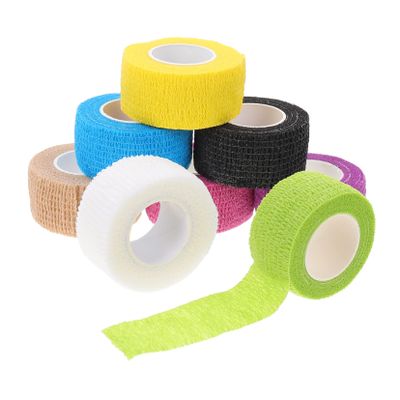 24rolls Dog Professional Cat Bandage Gauze Blister Bandages Wound Vet Wrap for Dogs Cuttable Comfortable Breathable Elastic Outdoor Daily Use