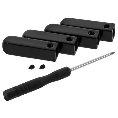 Yardenfun 2sets Metal Tips Replacement Ends for Sneakers Accessories Unique Decoration for Footwear Easy Installation Screwdriver Included