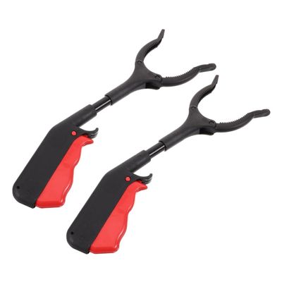 IWOWHERO 2pcs Garbage Tool Extension Grabber Pickup Sticks Long Handle Easy to Use