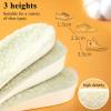 ZUIAI Warmth Lamb Wool Insole Height Increasing Pad Men Women Height Lift Free to Cut Unisex Winter Inserts Shoe Pad(A1.5cm,37) view 2