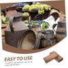 CONGARTENO Winemaking Supplies Home Brewing Wine Blocks Red Wine Brewing Equipment Distilling Supplies Wooden Making Aging Wood Homebrewing Barware Rustic Design view 3
