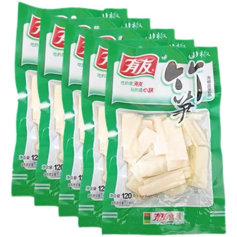 Youyou bamboo shoots 120g X 5packs