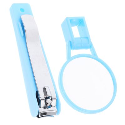 FRCOLOR Elderly Magnifying Glass Nail Clipper Nail Scissors for Seniors Boys and Girls Thick Toe Manicure Kit for Boy Girl Seniors