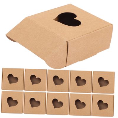 ORFOFE 20pcs Kraft Paper Boxes for Soap and Crafts Vintage Empty Cases for Wedding Favors Birthday Parties and Holiday Packaging
