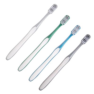 FRCOLOR 4pcs Hard-Bristle Travel Toothbrush Set for Men Head Design for Thorough Cleaning Lightweight and Portable for Adults and Sanitary Teeth Brush Brushes Set