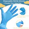 RMIURCO Disposable Nitrile Kid Gloves, Latex Free Glove, Small Size Hand Gloves for Gardening, Cooking (Blue, Small) view 2