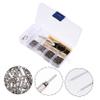 COOLHIYA Eyewear Repair Kit Screws Precision Tools for Glasses and Sunglasses Includes Nose Pads for Home and Professional Use Compact Storage Box for Easy Organization view 4