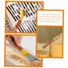 Hoement Multi-Functional Kitchen Cleaning Scraper Stainless Steel Double-Headed Brush for Stubborn Stains Gas Stoves Pans and Utensils Portable and Durable Kitchen Tool view 3