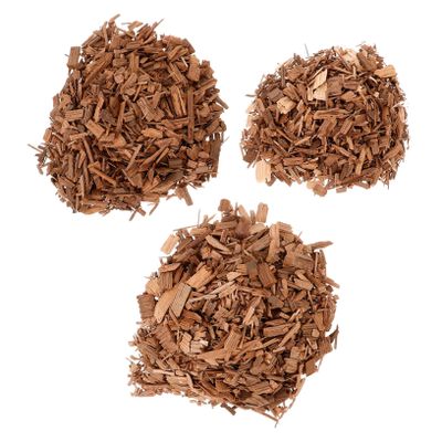Mikinona 1pack French Oak Chips for Aging Whiskey and Enhancing Wine Flavor Wood Chips for Home Brewing and Cocktail Preparation Convenient Storage for