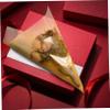 COLLBATH 20pcs Cellophane Wrappers Solid Color Crystal Flower Packaging for Bouquets Parties Crafts for Weddings and Special Occasions view 4