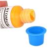 Blue Plastic Disposable Ink Cups, 100pcs ABS Pigment Containers view 3