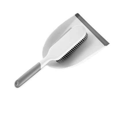 COLLBATH Multi-Functional Cleaning Brush Set Broom and Dustpan Bed and Desktop Dust Removal Tools for Home Cleaning and Dusting