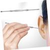 COOLHIYA Stainless Steel Earwax Removal Tools Toddler Ear Wax Removal Kit Ear Spoons and Ear Cleaning Scoops view 2