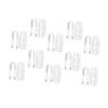 Gogogmee 10sets Silicone Finger Toothbrushes for Oral Care -Grade Teething Massagers with Storage Box Dual-Sided Design for Gums and Tongue Cleaning view 1